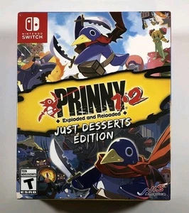 Prinny 1 & 2 Exploded and Reloaded Just Desserts Edition (Nintendo Switch) NEW! - Picture 1 of 18