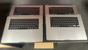 Job Lot 4 x 2019 MacBook Pro A2141 A1990 A1707 i7 i9 32GB Spares Repairs NO LCD - Picture 1 of 3