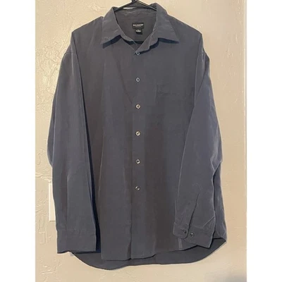 Mens Reunion Menswear Long Sleeve Button Front Shirt Size Large - Image 1 of 3