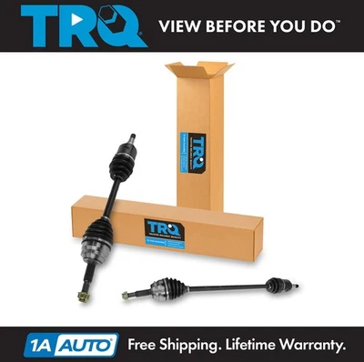 Juego de ejes delanteros TRQ para Pontiac Vibe Toyota Matrix 2003-2008 Foto 1 de 4