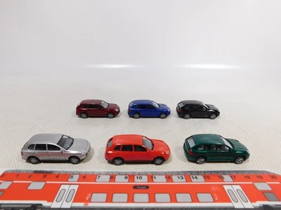 Herpa 1:87 H0 6X Modello PKW Auto Porsche Cayenne Molto Buono/Mint #EI73-0,5 - Immagine 1 di 4