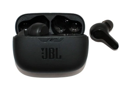 JBL Wave Beam In-Ear-Kopfhörer Bluetooth Wireless Mikrofon schwarz IP54 / IPX2 - Bild 1 von 3