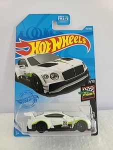 Bentley Continental GT3 133/250 2021 Hot Wheels HW Race Day 7/10 2018 blanco nuevo - Imagen 1 de 3