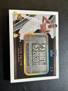 Jalen Smith Panini Impeccable Silver Bar Case Hit 2020 Draft Rookie Card 2/8 - Picture 1 of 7
