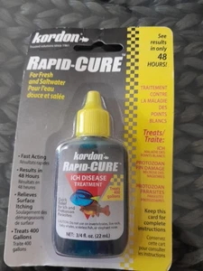 Kordon RAPID-CURE für Süß- & Salzwasser ICH-KRANKHEIT Behandlung Ablaufdatum 3/26 - Bild 1 von 2