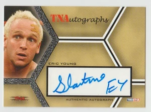 ERIC YOUNG Signed 2008 TriStar TNA Autograph #A-EY SP AUTO WWE / 2 Available - Picture 1 of 2