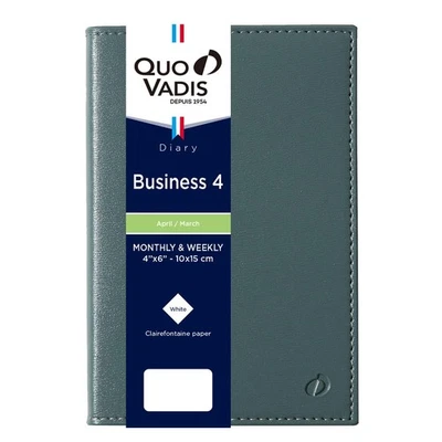 Quo Vadis Planner Starting April 2025 Business 4/Soho Diary Weekly Vertical 973 - Image 1 of 4