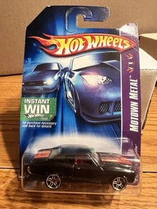Hot Wheels 2007 Motown Metal '70 Chevelle – Black w/ Red Flames - Picture 1 of 4