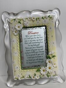 Vtg Musical Daughter Picture Musical Frame Plays You Are My Sunshine