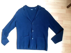 Esprit Strickjacke / Stricksakko Herren Gr. L navy top Zustand - Bild 1 von 2