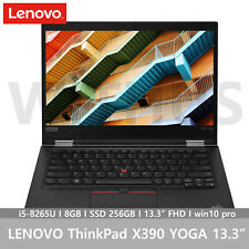 LENOVO ThinkPad X390 Yoga 20NN002WKR i5-8265U 8GB/256GB FHD Touch-Screen Laptop