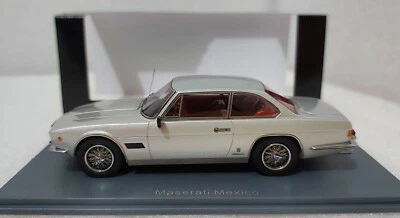 Maserati Mexico Coupe 1966 Silver 1:43 Neo 45650 EXTREMLELY RARE!! - Image 1 of 4