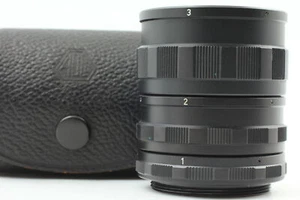 [Excellent+4] PENTAX M42 SCREW MOUNT AUTO EXTENSION TUBE SET 1,2 and3 from Japan - Picture 1 of 8