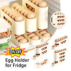 Rolling Egg Holder, Do świeżych jaj, Wózek Uchwyt na jajka Przechowywanie do lodówki.