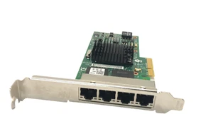 DELL Network INTEL I350-T4 QUAD QP 1Gb PCIe NIC High Profile Full Size THGMP - Afbeelding 1 van 4