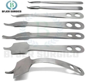 New 7 Pcs Hohmann Retractor Surgical Orthopedic Stainless Steel Instruments - Picture 1 of 5
