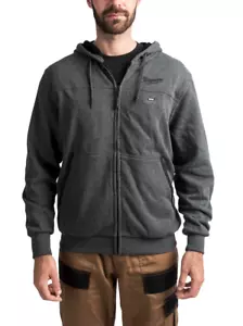Milwaukee M12 Grey Heated Hoodie - Picture 1 of 6