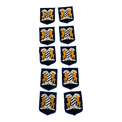 Lote de parches renacentistas de 10- 3" X 2,5"- (PAT2) Foto 1 de 4