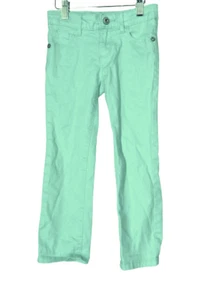 Sonoma Girl's Green Sparkle Pant Jeans Youth Size 6 Sparkle Adjustable Waistband - Picture 1 of 4