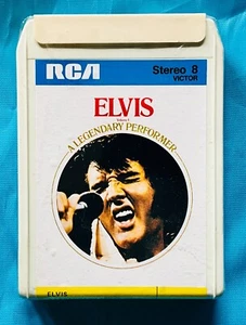 ELVIS PRESLEY | Rara MC STEREO 8 | A LEGENDARY PERFORMER VOL. 1 | Sealed ITALY - Picture 1 of 3