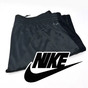 Nike Men's Cash Pant 586224-063 Dark Gray Black Stripes Size 4XL Zippers Mesh - Picture 1 of 5