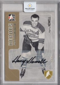 2005-06 Heroes and Prospects Autographs Harry Howell Auto Guelph Biltmores #A-HH