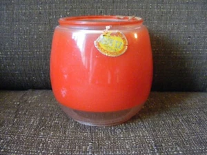 Vintage Dietz Frosted Red Globe NOS with Tag - Bild 1 von 2