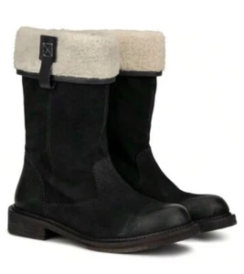 Vintage Foundry Co. Trina Black Winter Boots Lined  Size 7.5 Women's New - Picture 1 of 5