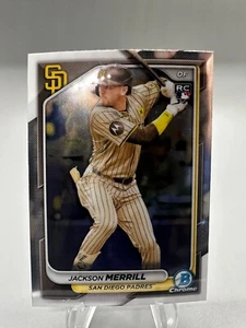 Jackson Merrill 2024 Bowman Chrome #27 Rookie Qty Available - Picture 1 of 2