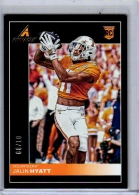 Jalin Hyatt Rookie GOLD Collegiate /10 Super Short Print - Image 1 of 2