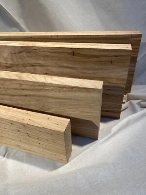 Eiche Brett rustikal/wurmstichig Massiv Massivholz Kantholz Regalbrett - Bild 1 von 4