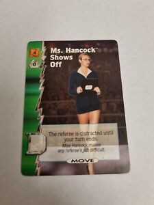 WCW Nitro Trading Card Game Ms Hancock Shows Off Stacy Keibler RC Rookie Card