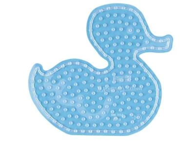 Stiftplatte für Maxi Bügelperlen, Ente Steckplatte / Stiftplatte Ø 10 mm - Bild 1 von 2