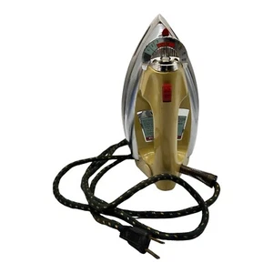 Eaton's of Canada Viking Custom Automatic Gold Vintage Iron Series 37 C -NO Plug - Picture 1 of 10