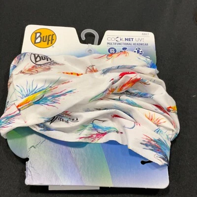 Lenços Buff masculinos tamanho único 2 cachecóis moscas de água salgada multifuncionais multicoloridos - Imagem 1 de 4