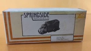Springside Models Cat No. 87 4mm/OO Gauge LWB Box Lorry White Metal Kit - Picture 1 of 4