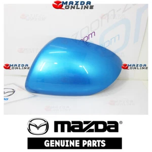 Mazda Genuine Left Blue Door Mirror Housing G33D-69-1N717 fits 07-12 MAZDA6 [GH] - Picture 1 of 5