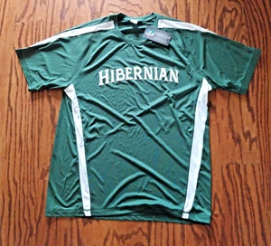 Camicia Hiberniana Antico Ordine degli Hiberniani Nuova con Etichette Large Sport-Tek - Foto 1 di 6