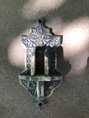 Porte-boîtes d'allumettes, Sculpture sur bois, Cuisine - Photo 1/4