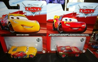 2022 年迪士尼皮克斯汽车 3 RUSTEZE Lightning 赛车中心和 RUSTEZE CRUZ RAMIREZ — 第 1/4 张图片