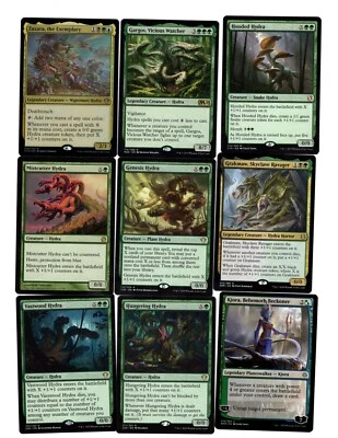Hydra EDH/Commander Deck-100 Cards-MTG-Magic the Gathering-Rares-Mythics-Zaxara - Image 1 of 4