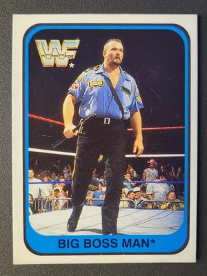 1991 Merlin WWF Italian Trading Card #139 BIG BOSS MAN - Image 1 of 2