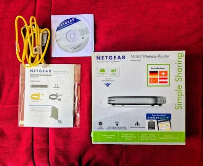 Wireless Router Netgear N150 WNR1000 - 150 Mbps 4-Port in OVP - Bild 1 von 4
