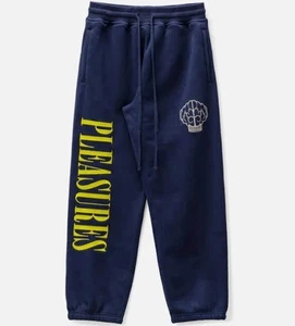 Pleasures Nerd Sweatpants - Navy - Picture 1 of 3