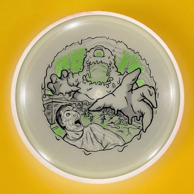 Axiom Eclipse Glow Crave SHIPS FREE Special Edition 173g White Rim Red Swirl MVP - Image 1 of 2