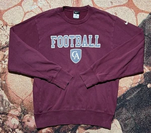 VINTAGE Nike Columbus Academy Ohio Fußball Pullover mit Rundhalsausschnitt Small - Bild 1 von 5