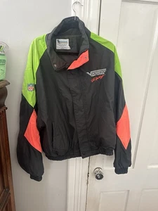 Chaqueta firmada por Bobby Labonte Interstate Battery NASCAR Racing XL de colección 1995 NFL - Imagen 1 de 10