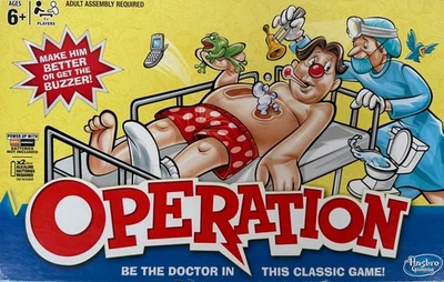 Operation Game - The Classic Game! by Hasbro Gaming 2104 - (6yrs+) ~ Complete - Image 1 of 4