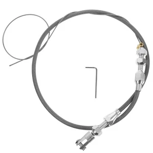 Replacement Throttle Cable Kit 24 Inch Stainless Steel for Cars - Picture 1 of 12