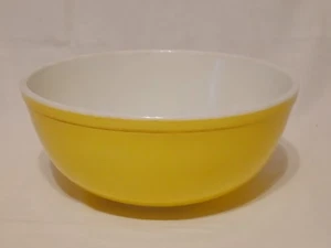 Vintage Pyrex Overware USA - 404 - 4 QT grande ciotola gialla - # 16 - Foto 1 di 4